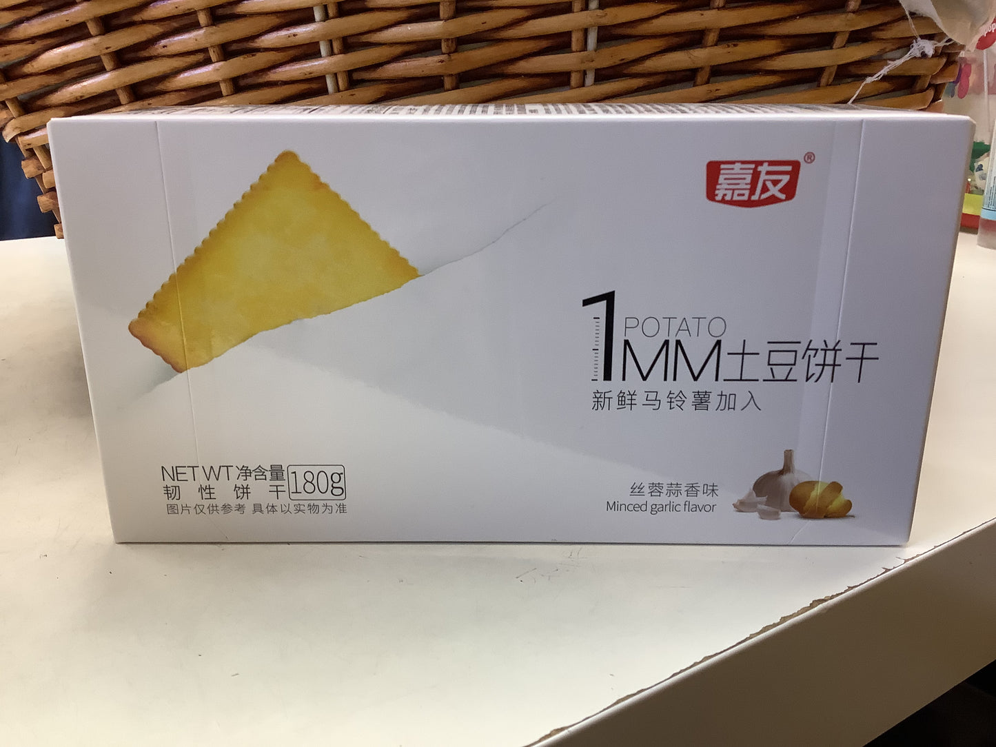 Jayoo Potato Crackers(Minced Garlic Flavor)