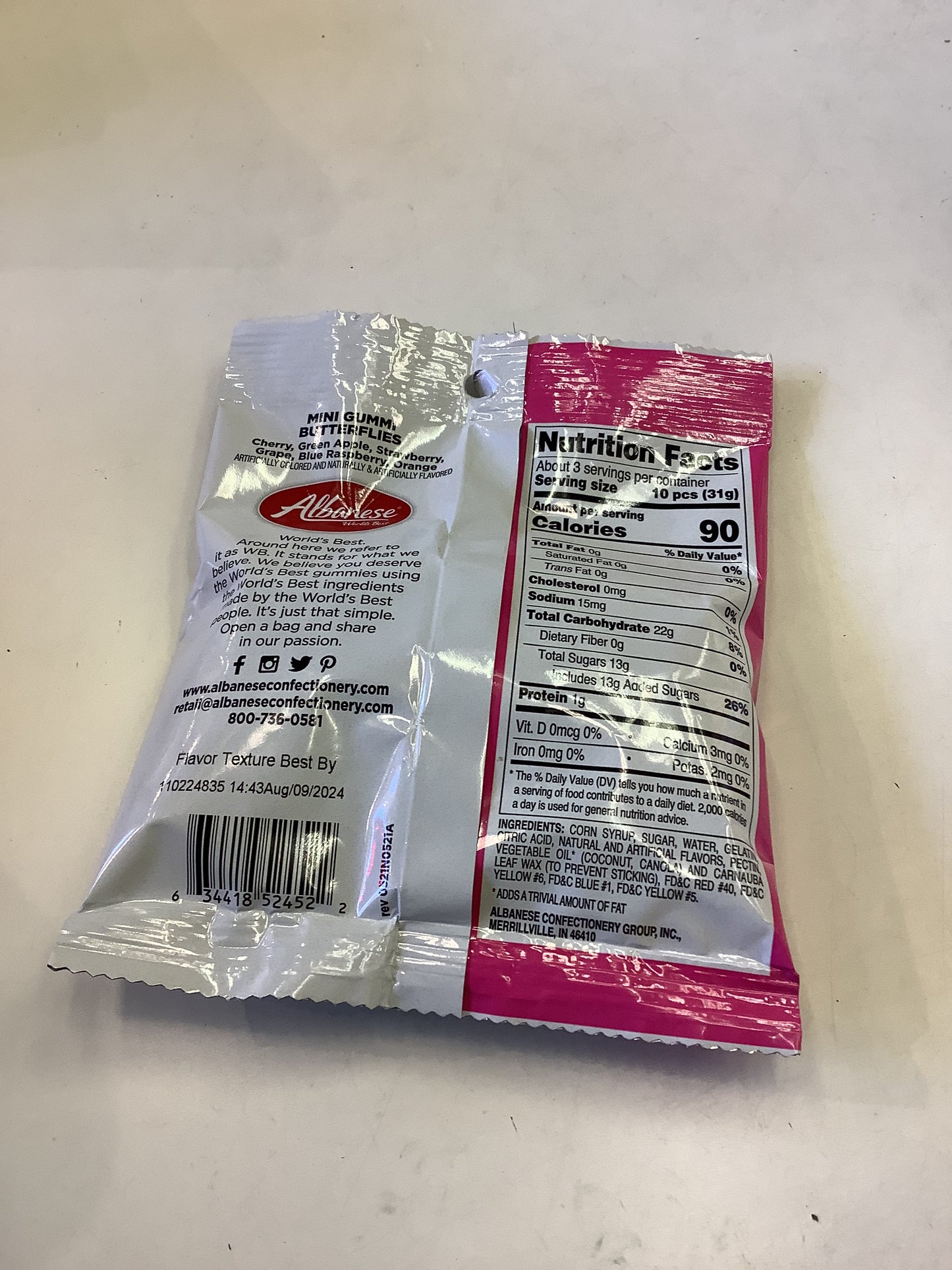 Mini Gummi Butterflies