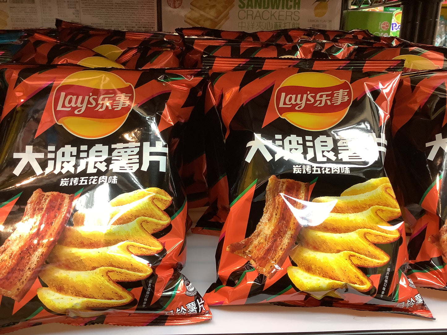 Lay‘S Potato Chips(Grilled Pork Flavor)炭烤五花肉味