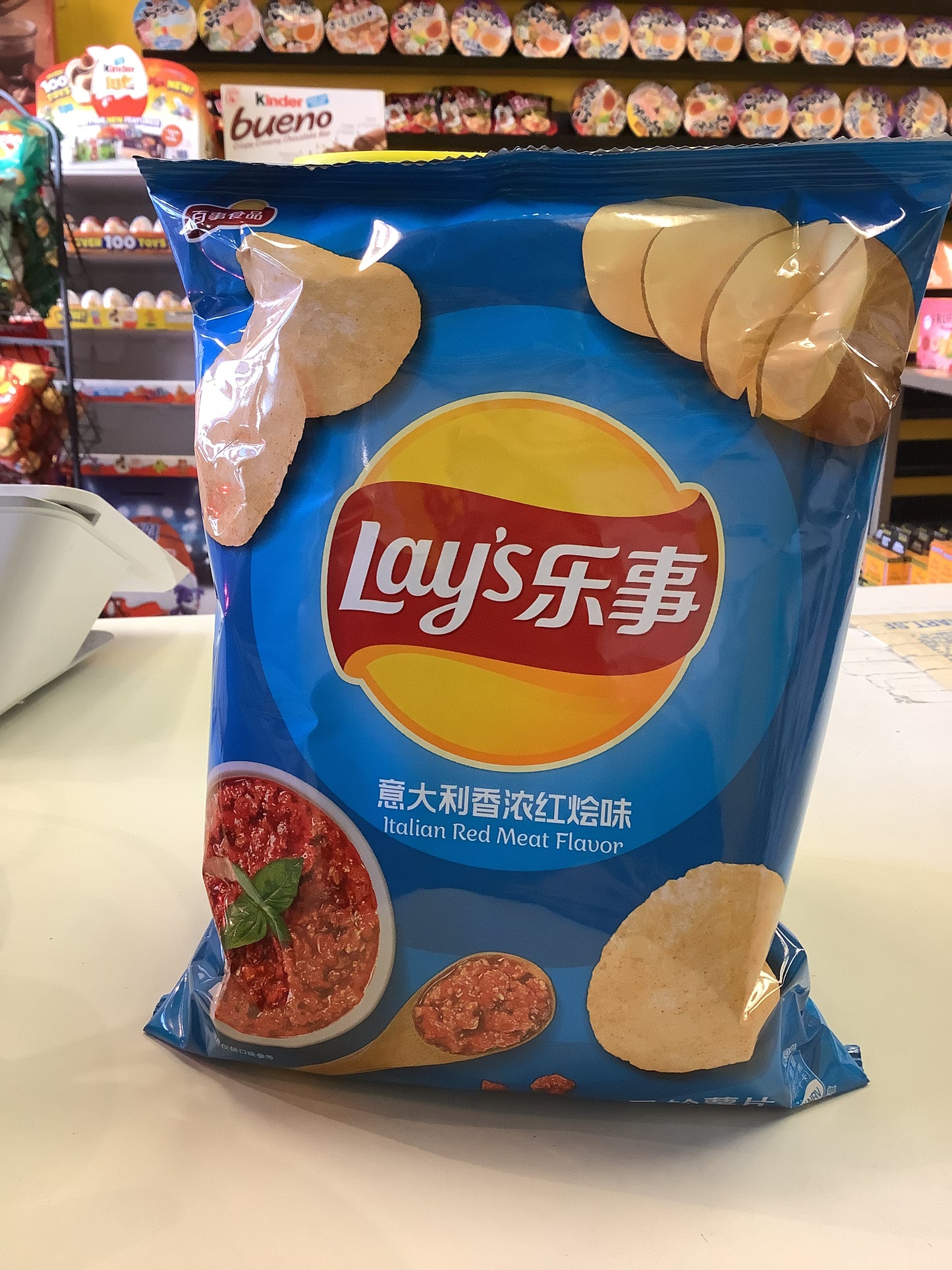 Lay‘S Potato Chips(Italian Red Meat Flavor)意大利香浓红烩味
