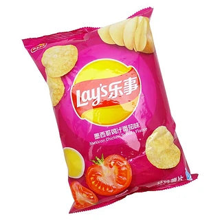 Lay‘SPotato Chip Mexican Chicken Tomato flavor (乐事 墨西哥鸡汁口味薯片)