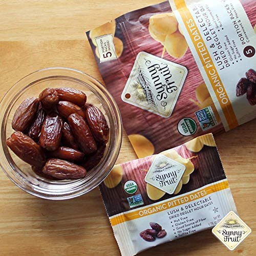 Organic Dpiedpitted Dates