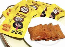 嘎嘎嘴鱼豆腐香辣味 Surimi Soybean Snack(Spicy Flavor)