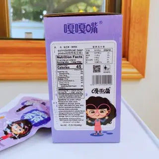 嘎嘎嘴鱼豆腐(烧烤味)Surimi Soybean Snack (BBQ Flavor)