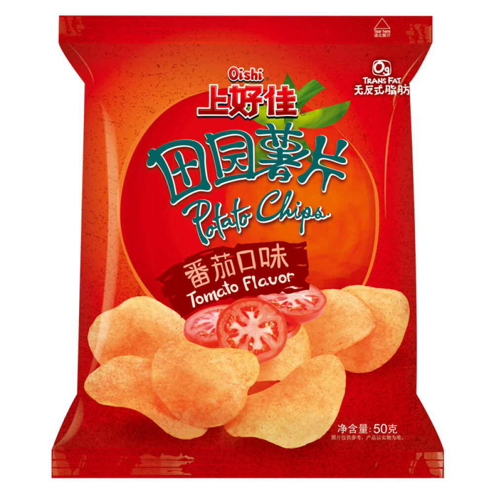 上好佳田园薯片OISHI Potato Chips(Tomato Flavor)