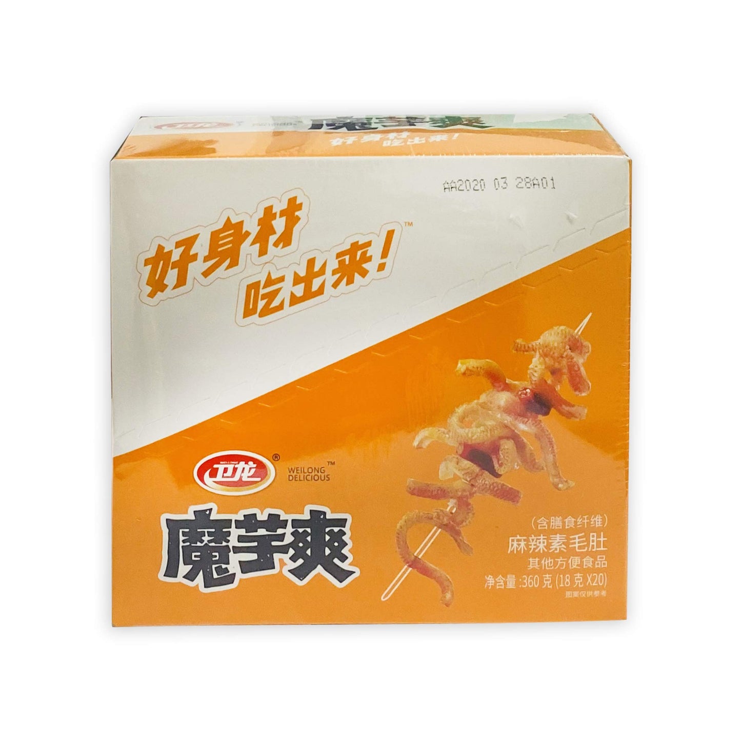 卫龙魔芋爽360g(麻辣味)(Konjac Shuang Spicy Flavor)