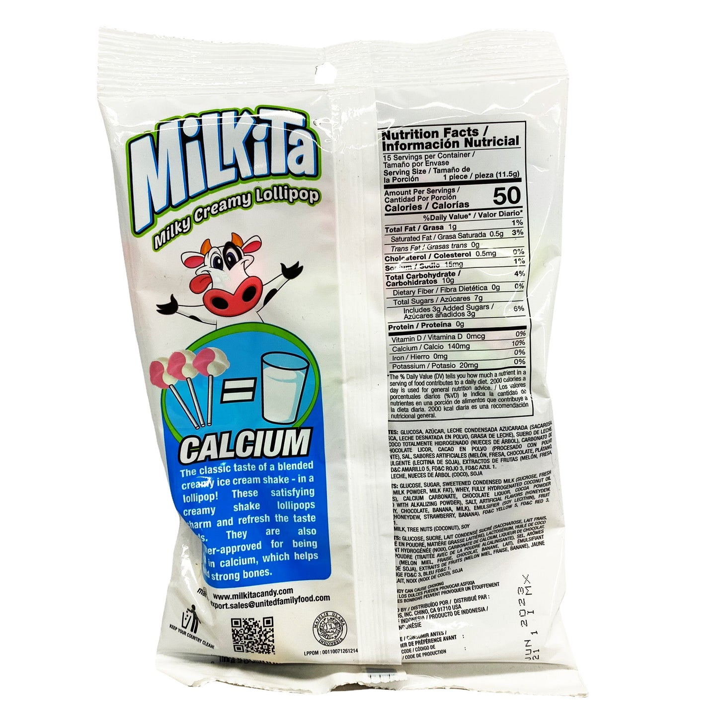 Milkita Milky Creamy Lollipop