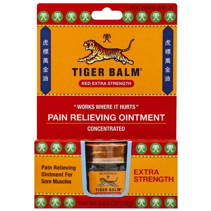 Tiger balm Red extra Strength 18g