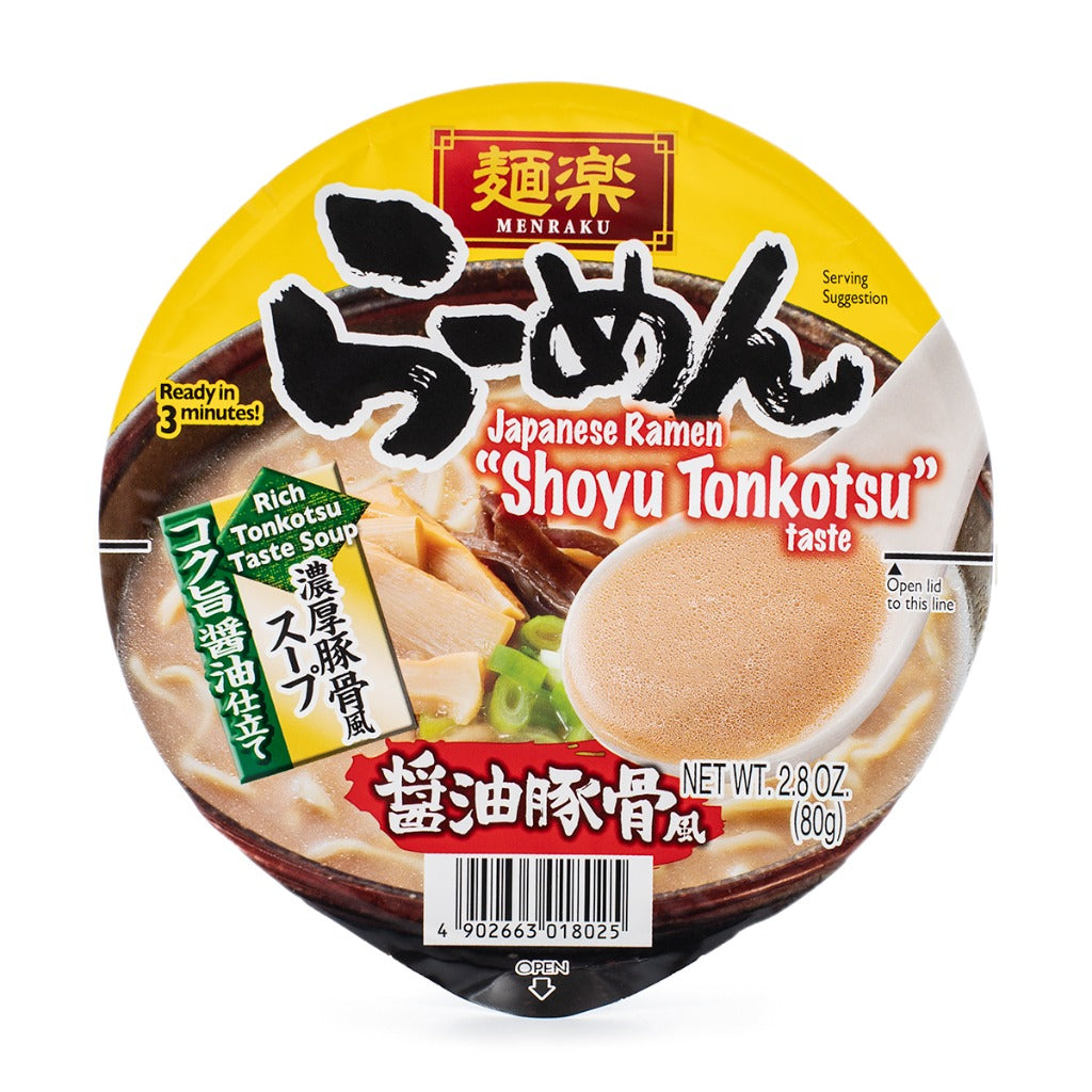 MenRaku Japanese raman“Shoyu TonKotsu Taste”(Bowl)