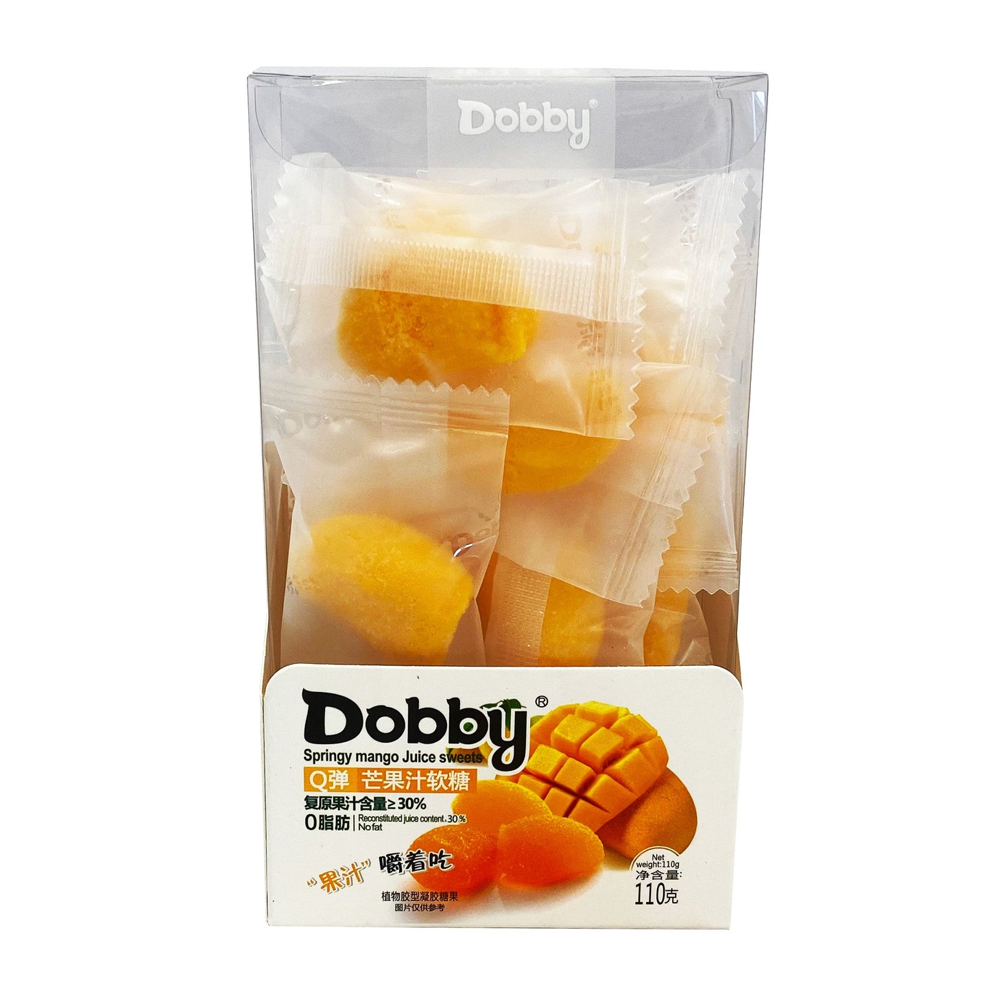 Q弹芒果汁软糖 Dobby springy mango juice sweets