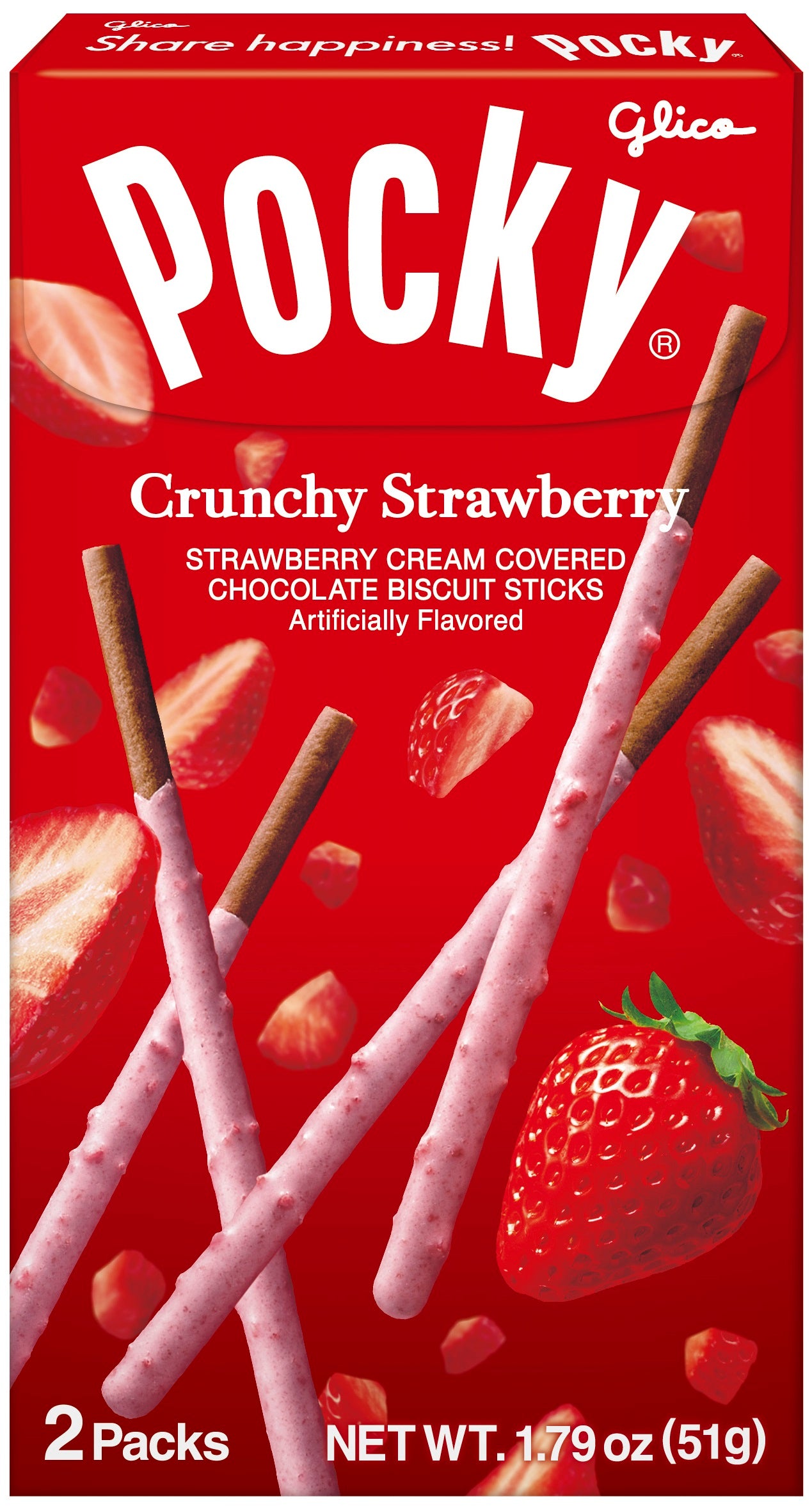 Pocky - Chocolate Strawberry Flavor