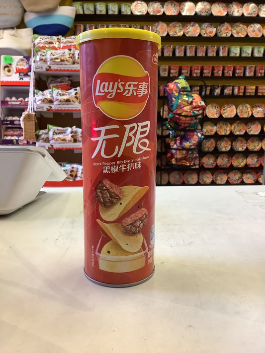 Lay's- Potato Chips （Black Pepper Ribeye Steak Flavor）