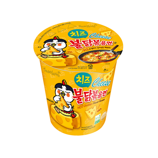 Buldak Ramen Cheese Naturally and Artificially  Flavor（cup）