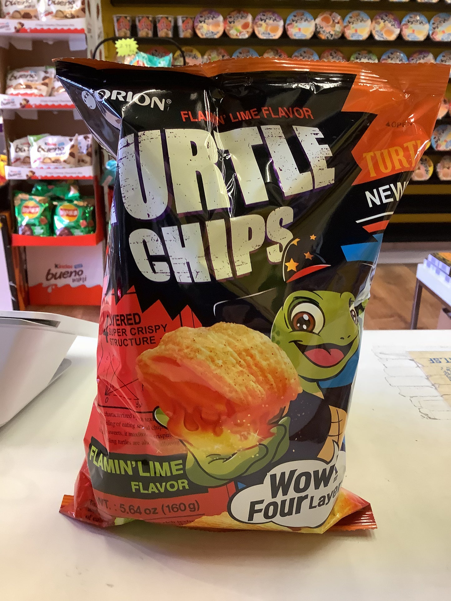 Corn Chip Snacks（Flamin‘Lime Flavor）