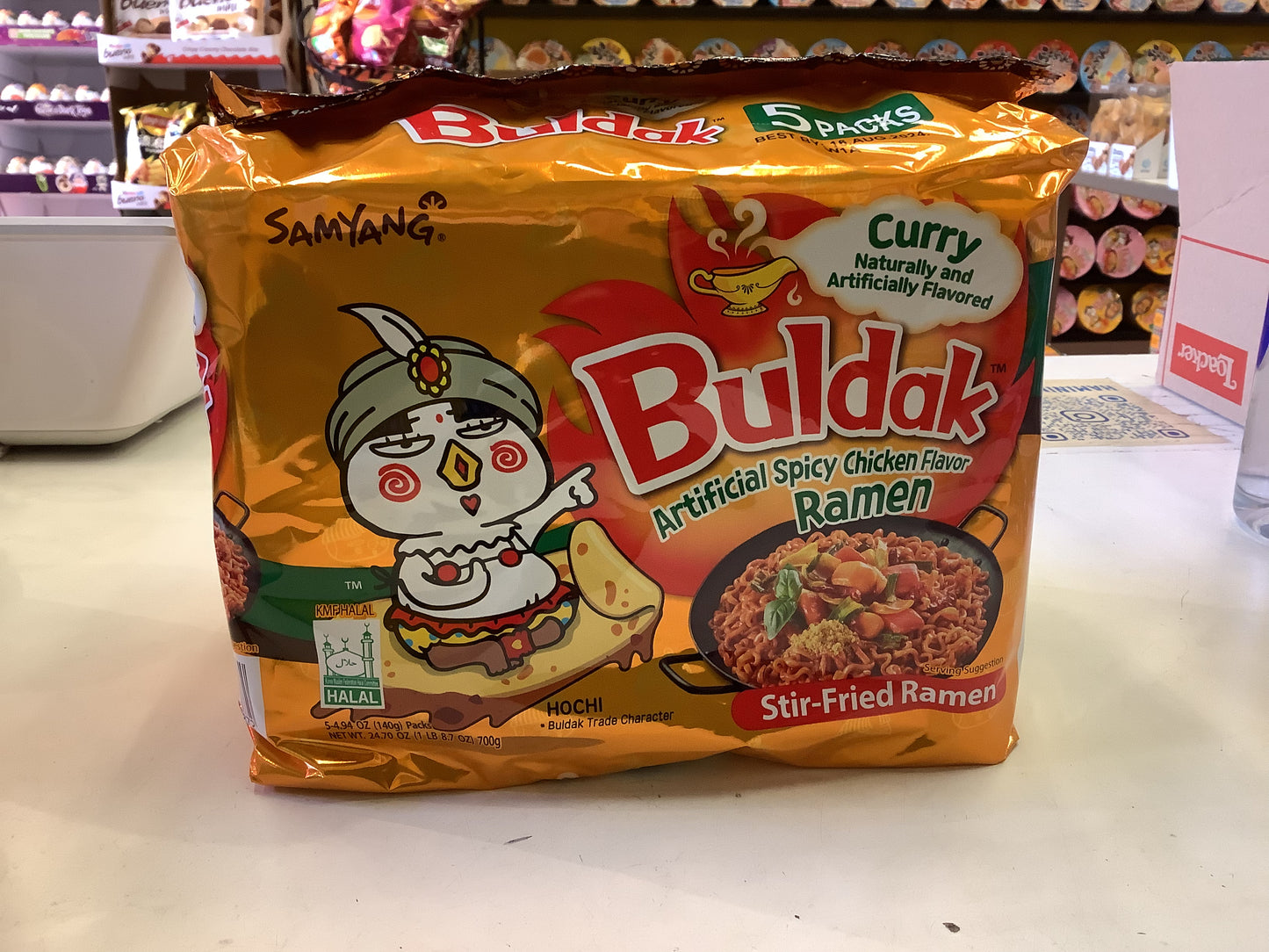 Buldak Curry Spicy Chicken Flavor Ramen