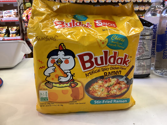 Buldak Cheese Spicy Chicken Flavor Ramen