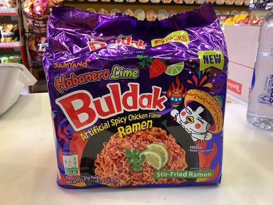 Buldak Habanero Lime Spicy Chicken Flavor Ramen