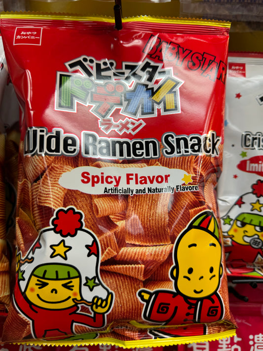 Baby Star Spicy Wide Ramen Snack