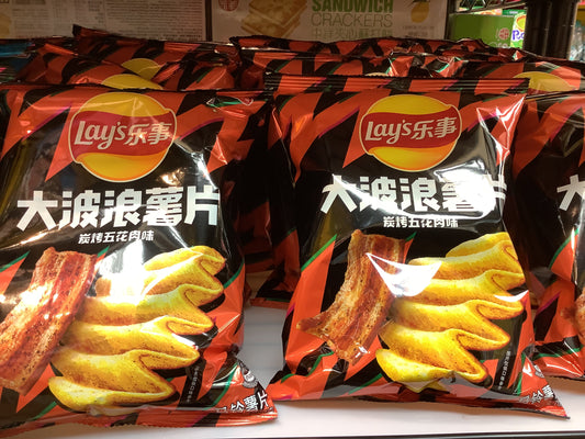 Lay‘S Potato Chips（Grilled Pork Flavor）炭烤五花肉味