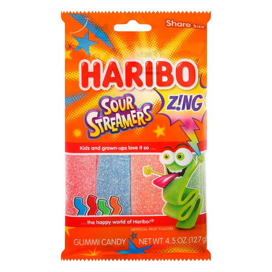 Haribo Sour Streamers Gummy