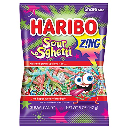 Haribo sour S‘ghetti gummy