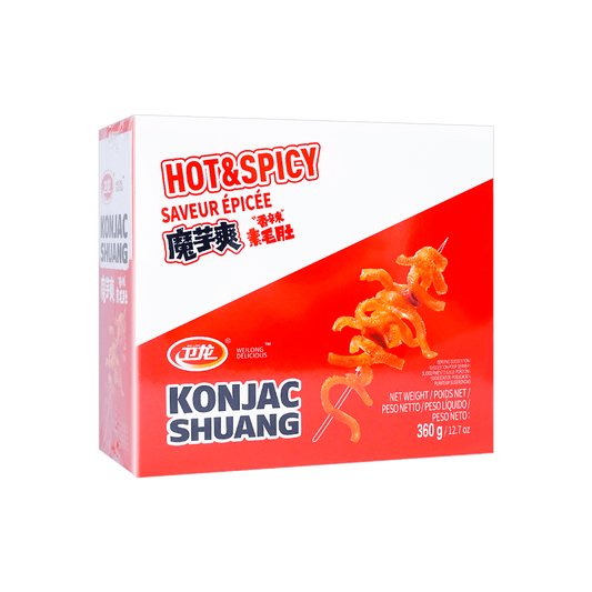 卫龙魔芋爽 360g 香辣味（Konjac shuang Spicy Flavor）