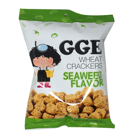 GGE Seaweed Flavor wheat crackers